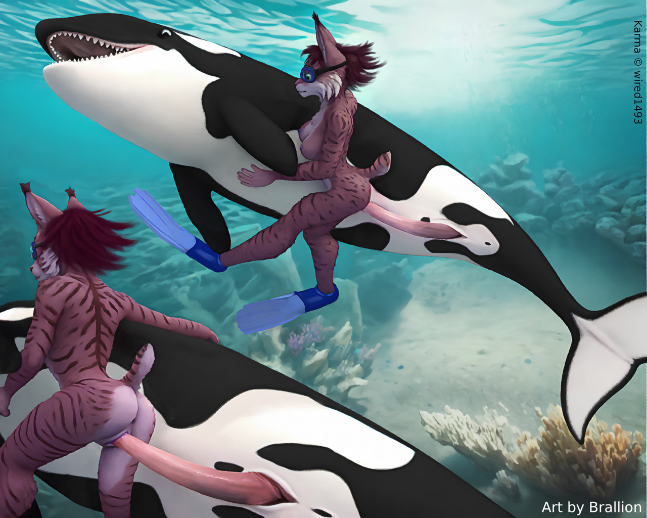 Image: Aquatic Wonder - Commission for wired1493.jpg